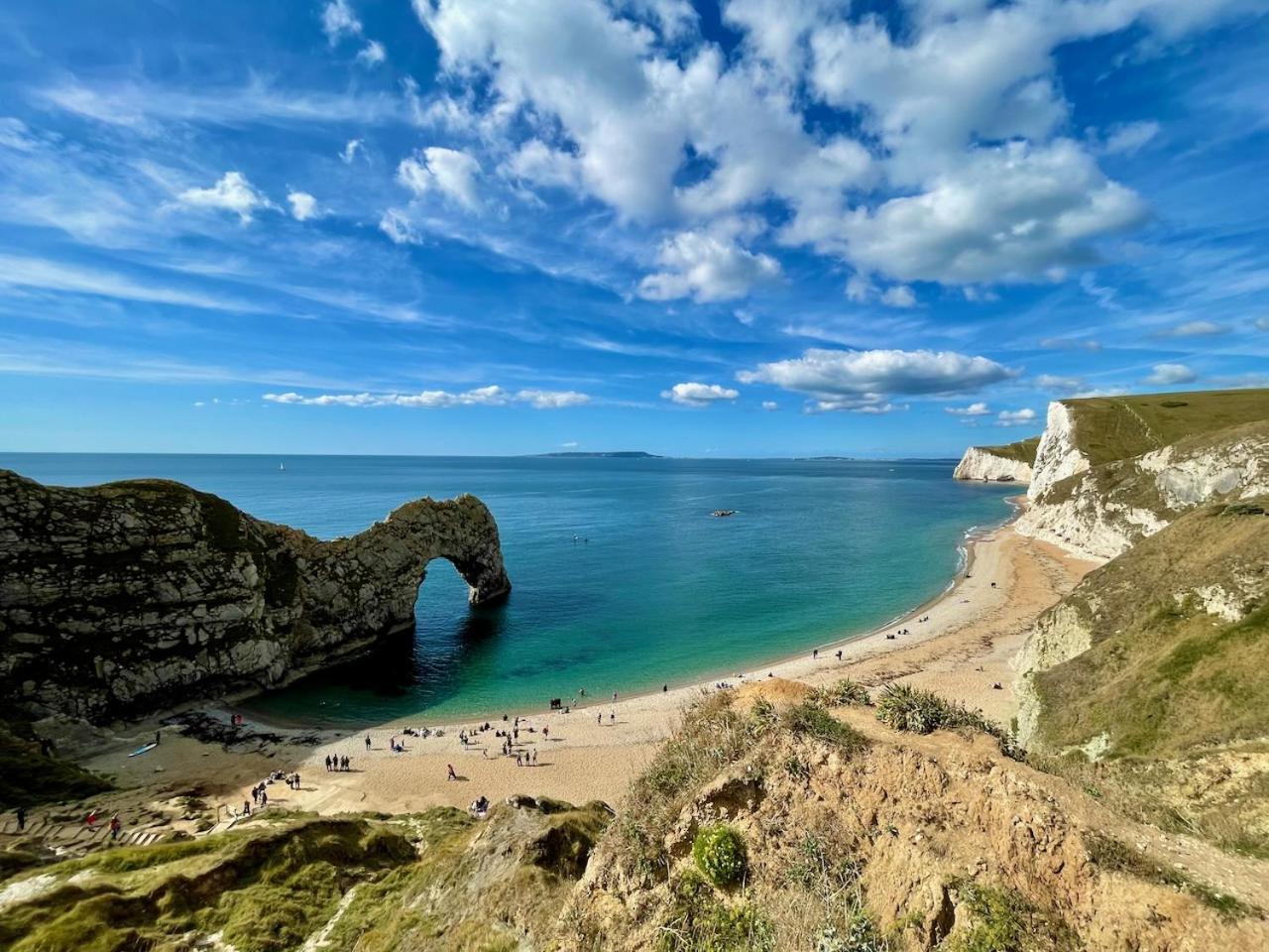 Holiday Home In Durdle Door With Stunning Sea View ويست لولوورث المظهر الخارجي الصورة